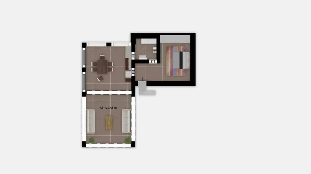 Plan - Penthouse with Sea View in Porto Rotondo