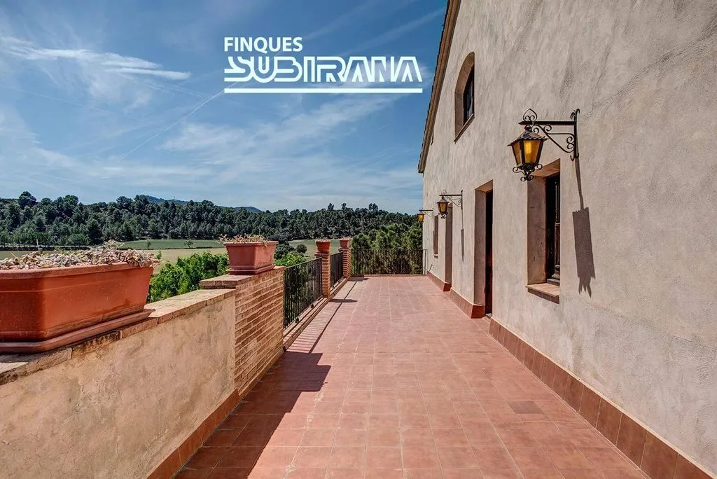 Terrasse - Restored Farmhouse with Pool in Igualada