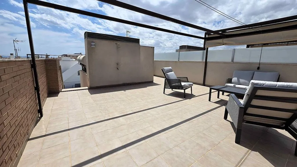 Terrasse - Penthouse with Pool in Torre de la Horadada