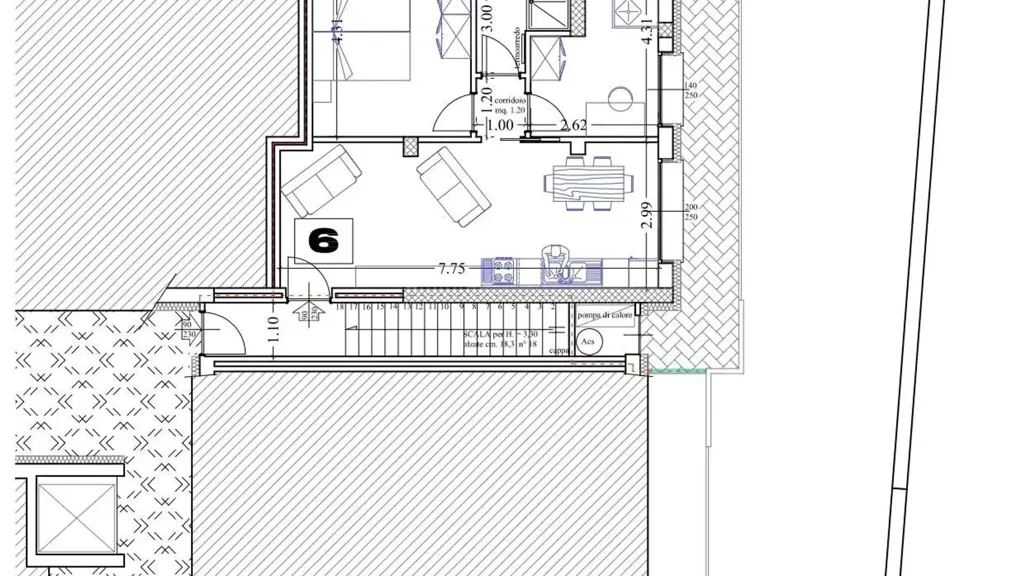 2-room apartment in IT