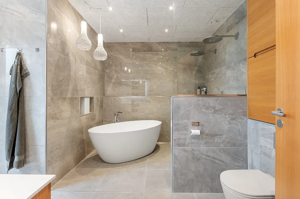 Bagni - Architect-Designed Villa with South-Facing Terrace in Thisted