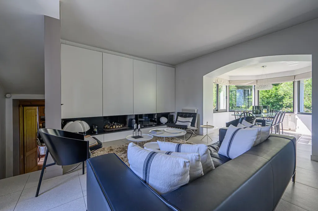Living Room - Period House with Pool in Quéven