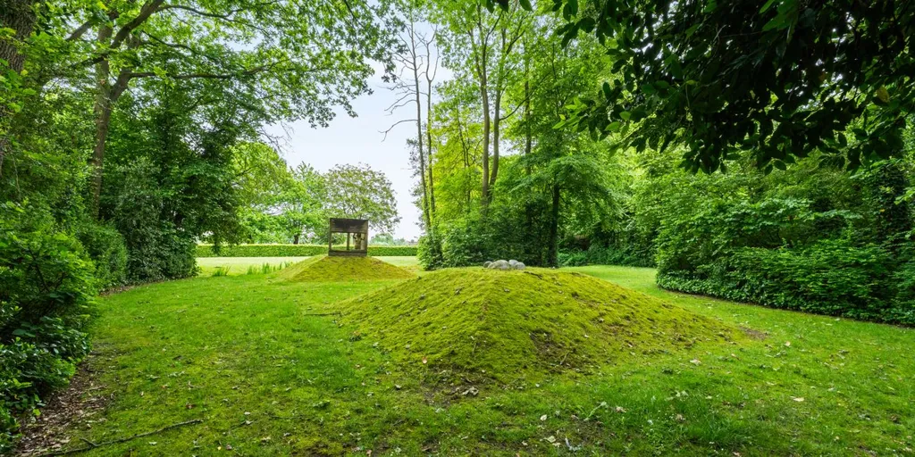 Jardin - Villa Architecturale avec Vue sur le Paysage à Meulebeke