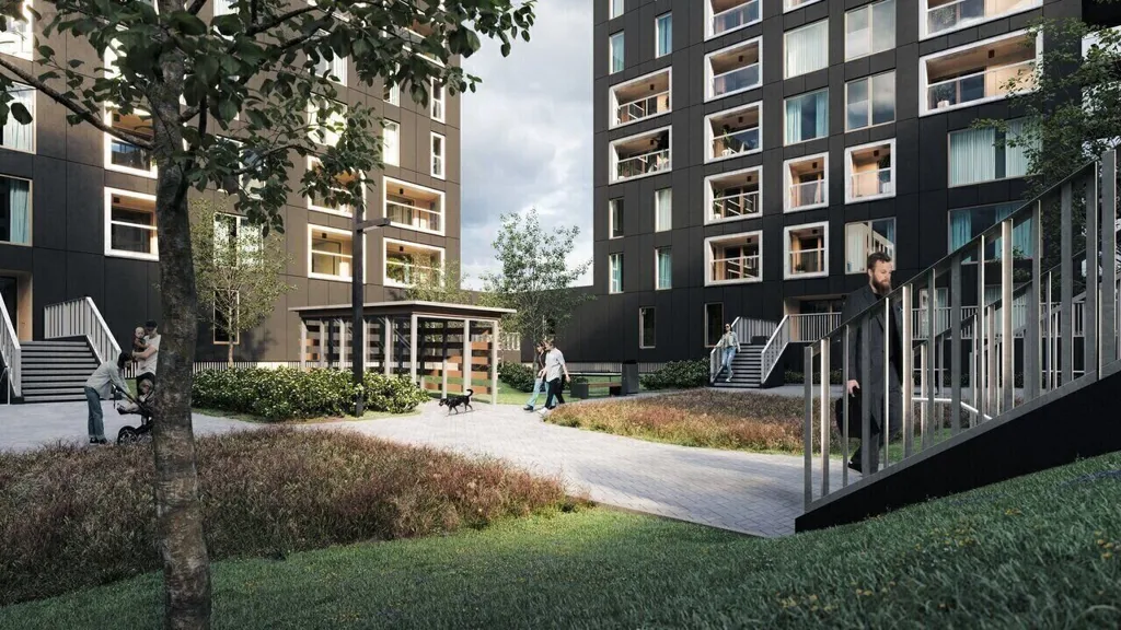 Garden - Apartment with Sauna and Balcony in Kristiine