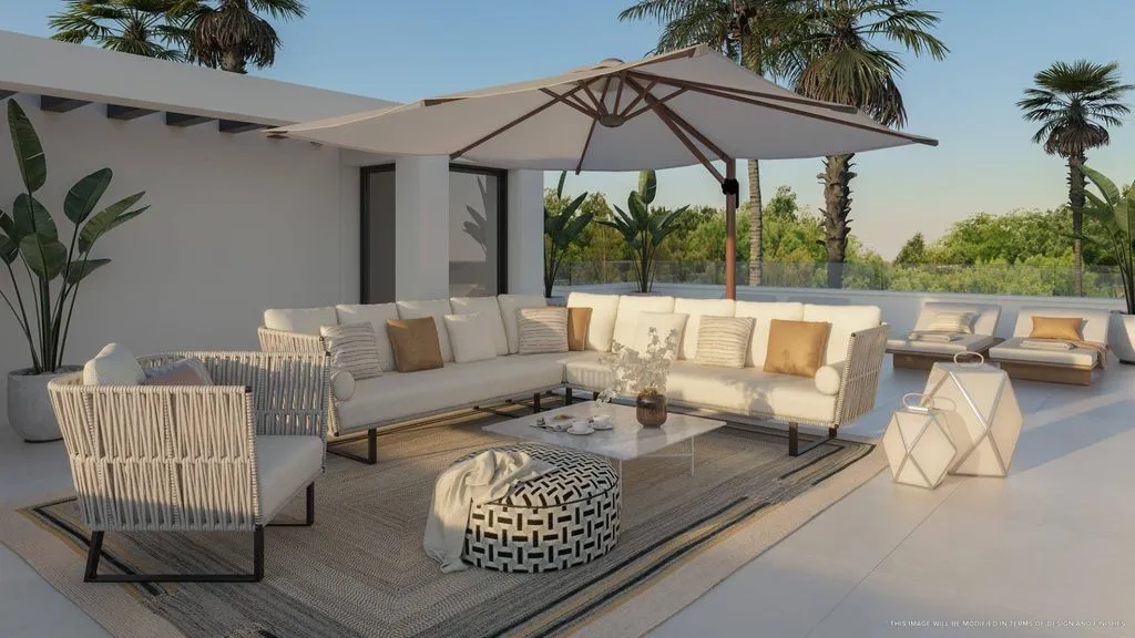 Terrasse - Luxury Villa with Sea View in Mijas