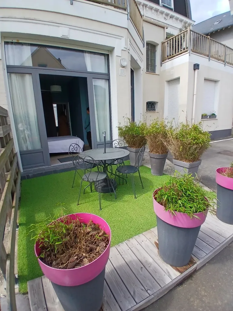 Jardin - Appartement en RDC avec Jardinet à Berck/Plage