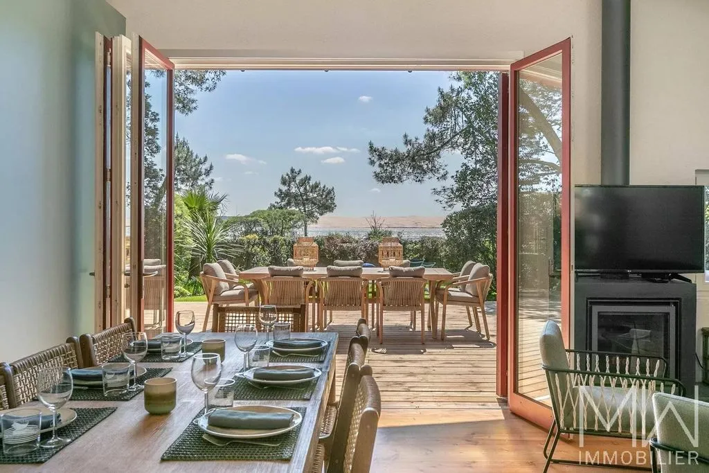 Dining Room - Restored Villa with Beach Access in Cap Ferret