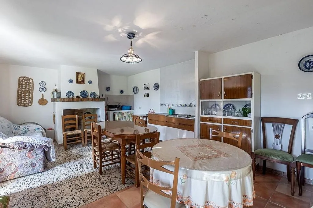 Dining Room - Rustic Farmhouse with Olive Grove in Monachil