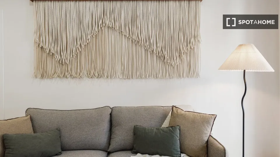 Soggiorno - Ample Apartment with Terrace in Vila de Gràcia