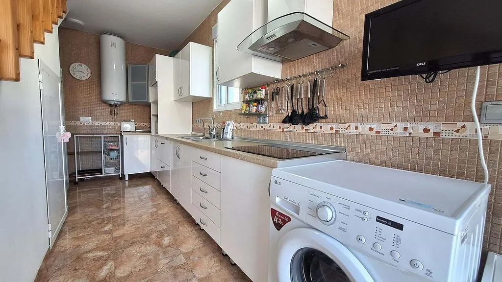 Buanderie - Chalet with Pool and Terrace in Els Poblets
