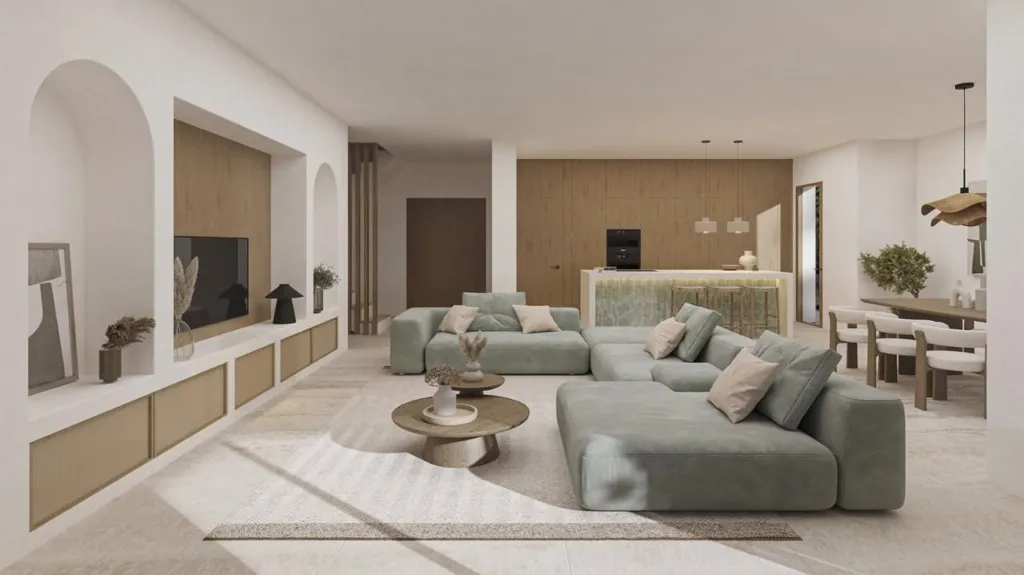 Séjour - Ibiza-Style Villa with Sea View in Benissa
