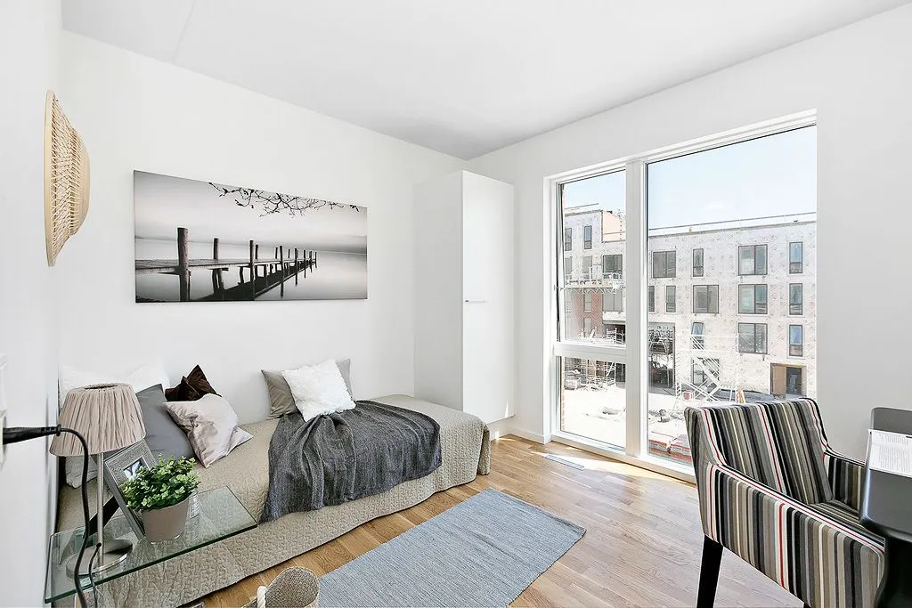Elutuba - Corner Apartment with Balcony in Copenhagen