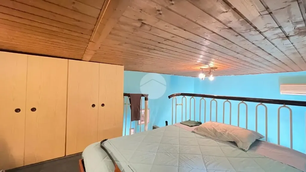 Camere da letto - Semi-Detached Studio with Mezzanine in Milan