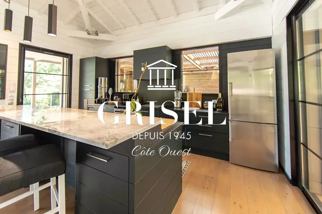 Cuisine - Villa Contemporaine avec Piscine à Lège-Cap-Ferret