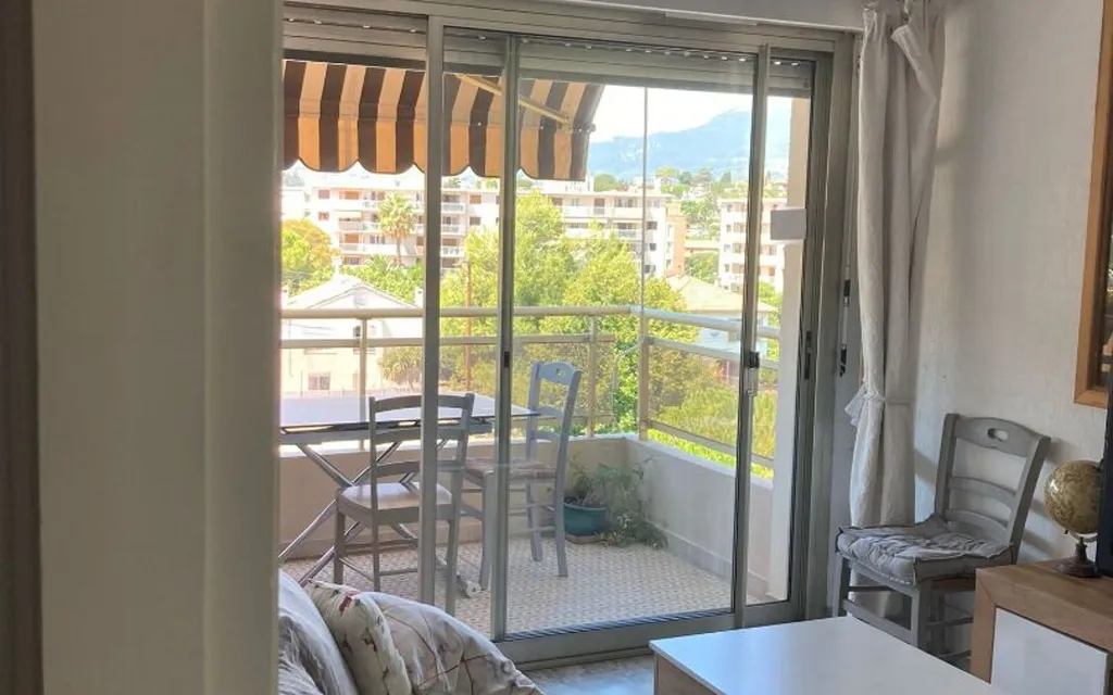 Balcon - Studio avec Balcon et Vue à Cagnes-sur-Mer