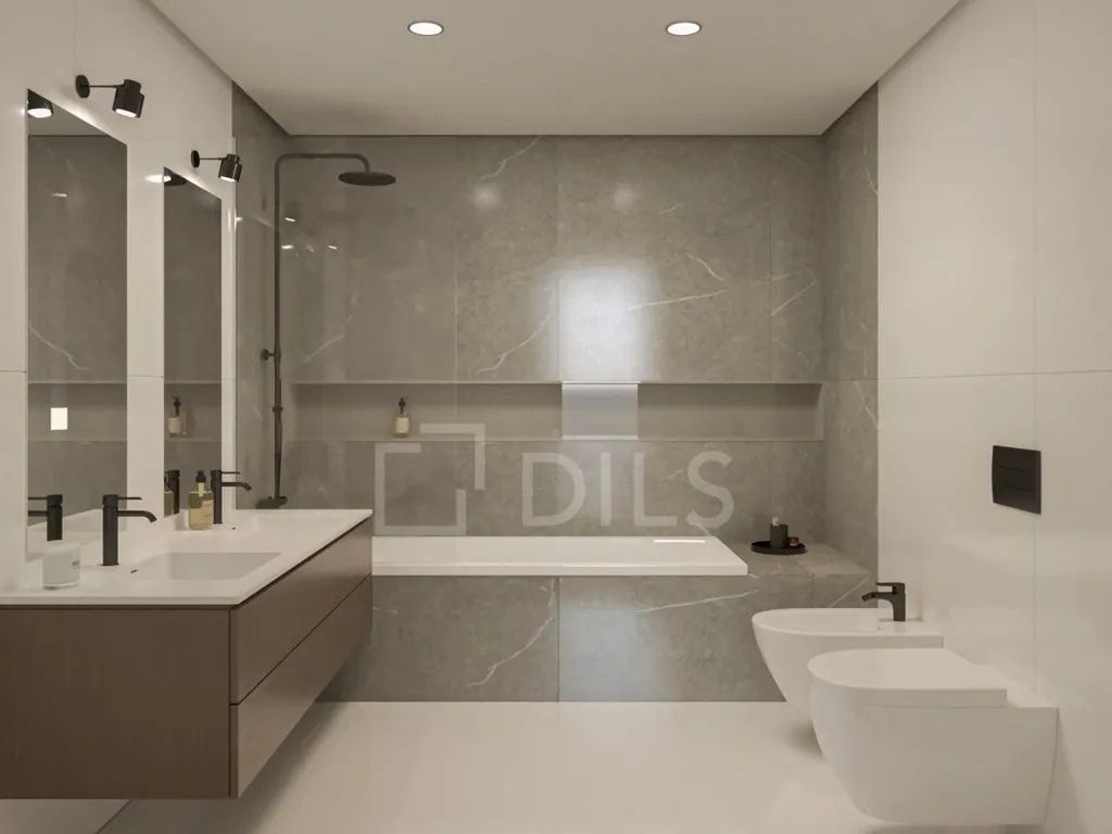 Salles de bain - Duplex Apartment with Panoramic Views in Montijo