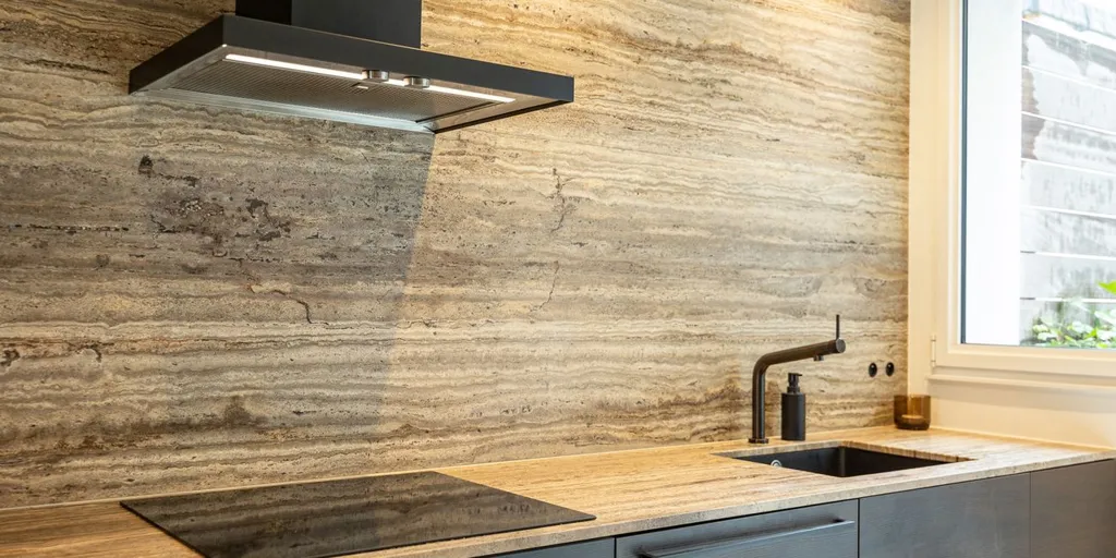 Cuisine - Duplex Contemporain avec Garage à Anvers
