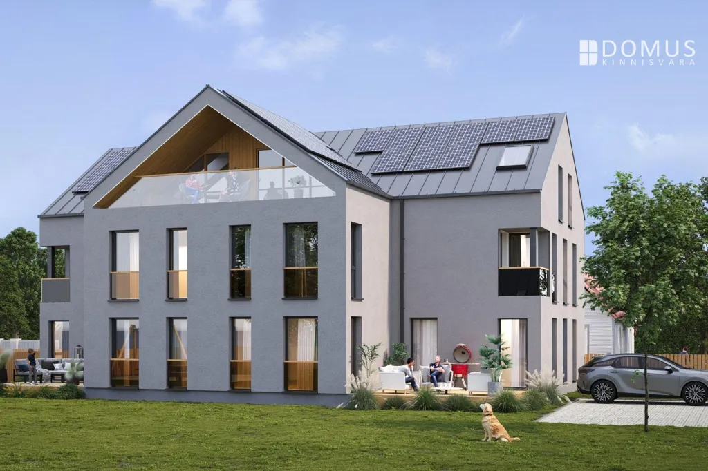 Modernised Flat with Garden View in Tartu