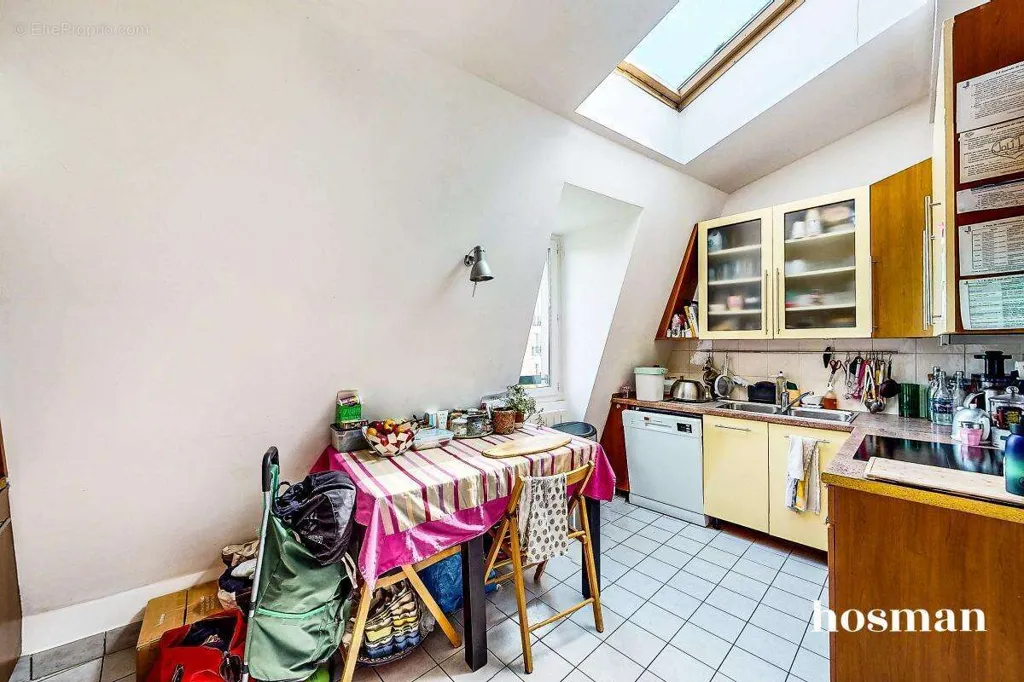 Cuisine - Appartement 4 Pièces avec Terrasse et Parking à Les Lilas
