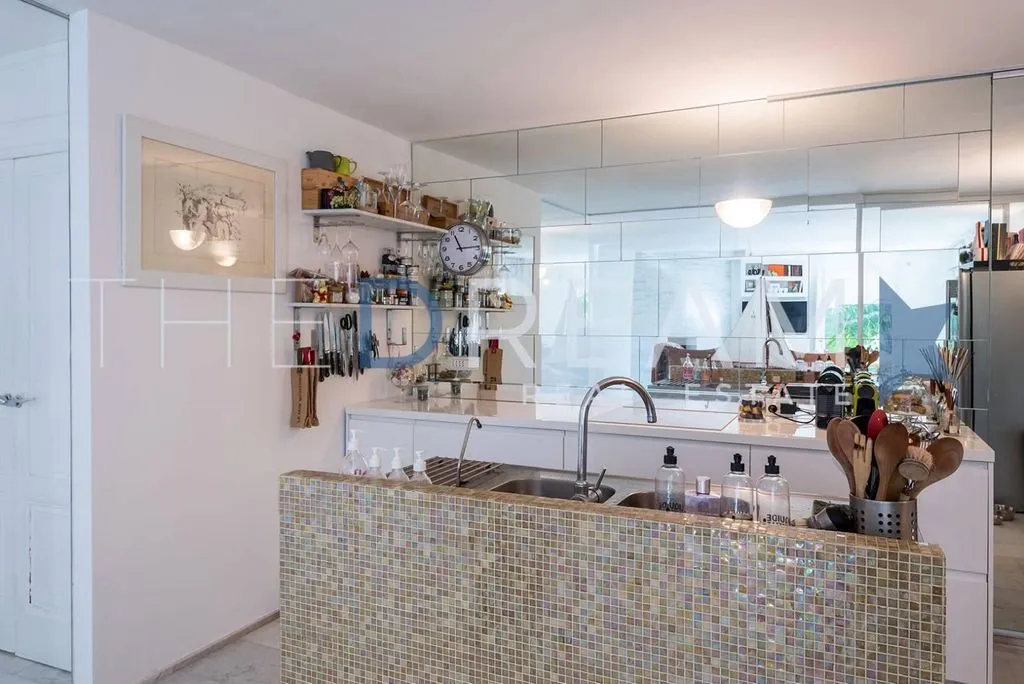 Köök - Luxury Villa with Sea View in Rosignano Marittimo