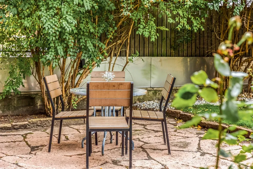 Terrass - City Centre Flat with Inner Courtyard in Malmö