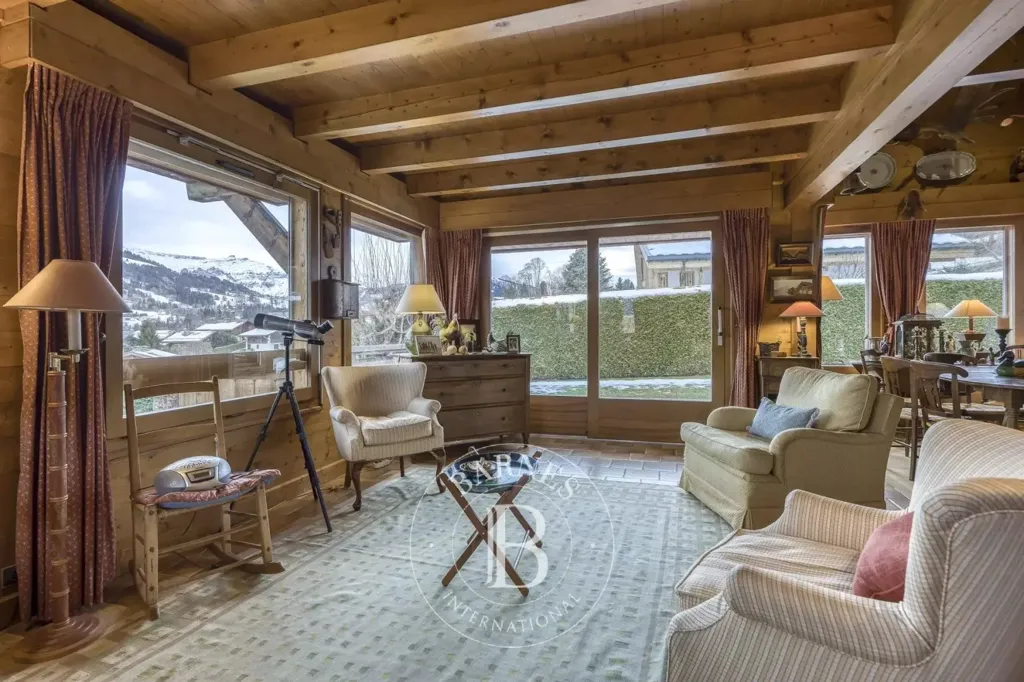 Soggiorno - Chalet with Panoramic View in Ormaret