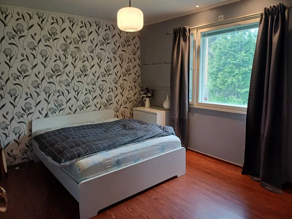 Camere da letto - Detached House with Lake View in Häyrilä