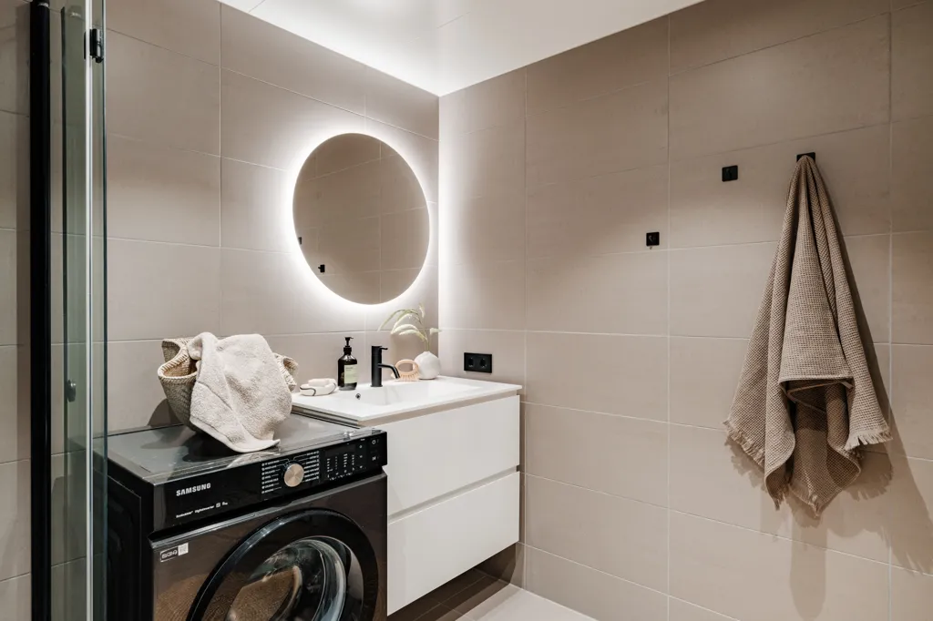 Bathrooms - 3-Bedroom Apartment with Garden Access in Oslo