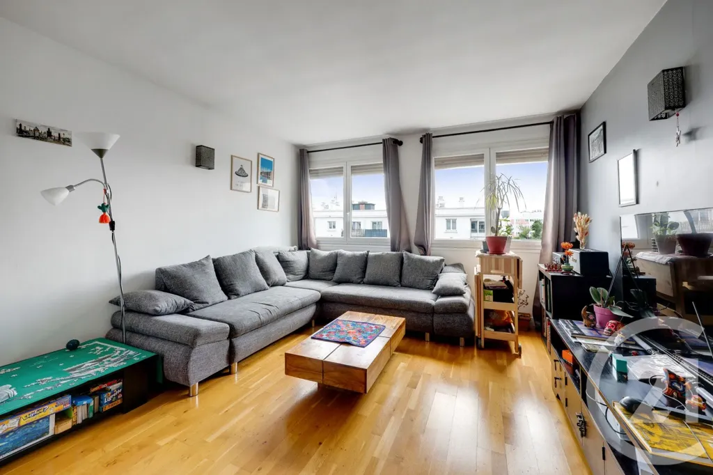Soggiorno - 3-Bed Apartment with Balcony in Montreuil