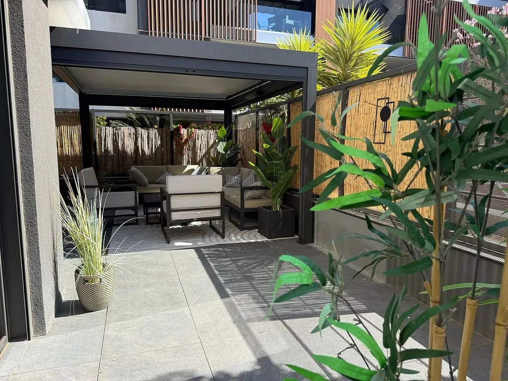 Terrasse - Apartment with Pool and Terrace in Llevant