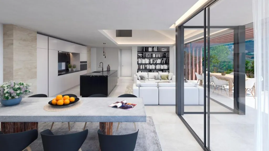 Salle à manger - Contemporary Villa with Sea Views in Málaga Este