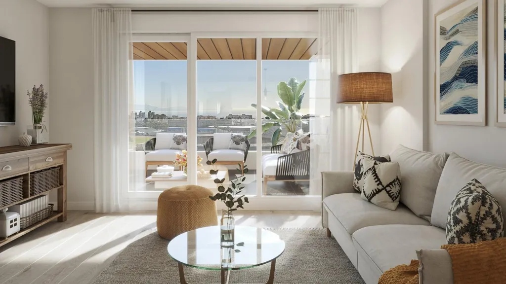 Séjour - New Build Flats with Open Views in Torremolinos
