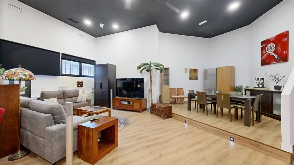 Séjour - Modern Loft with High Ceilings in Murcia