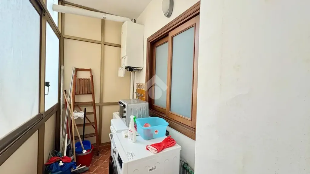 Pesuköök - Rustic Apartment with Balcony in Palermo
