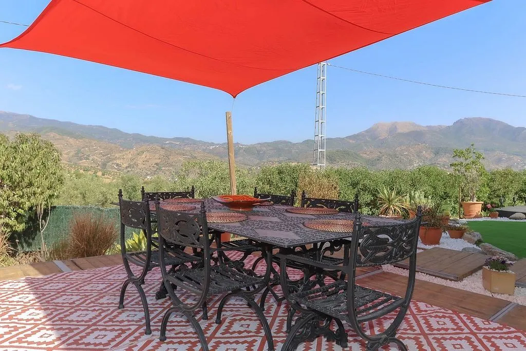 Terrasse - Rustic House with Pool in Tolox