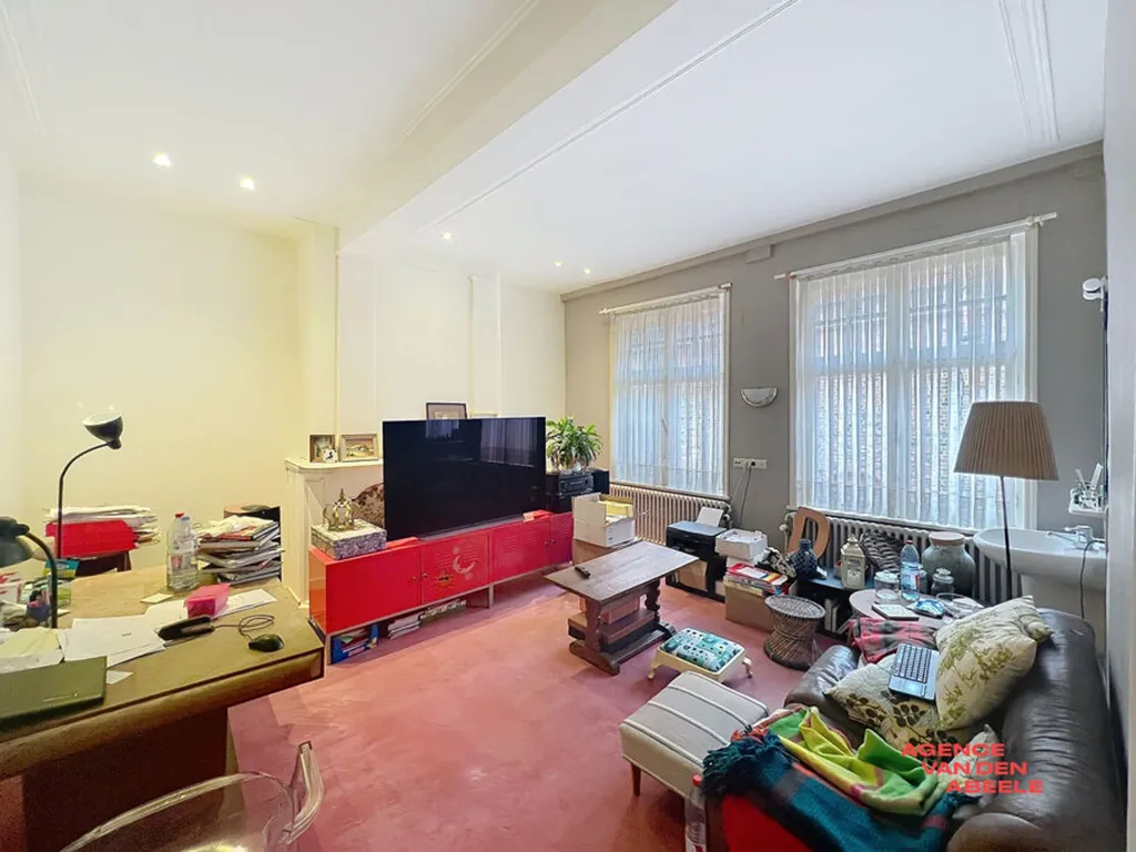 Séjour - Maison avec Trapgevel dans le Centre de Bruges