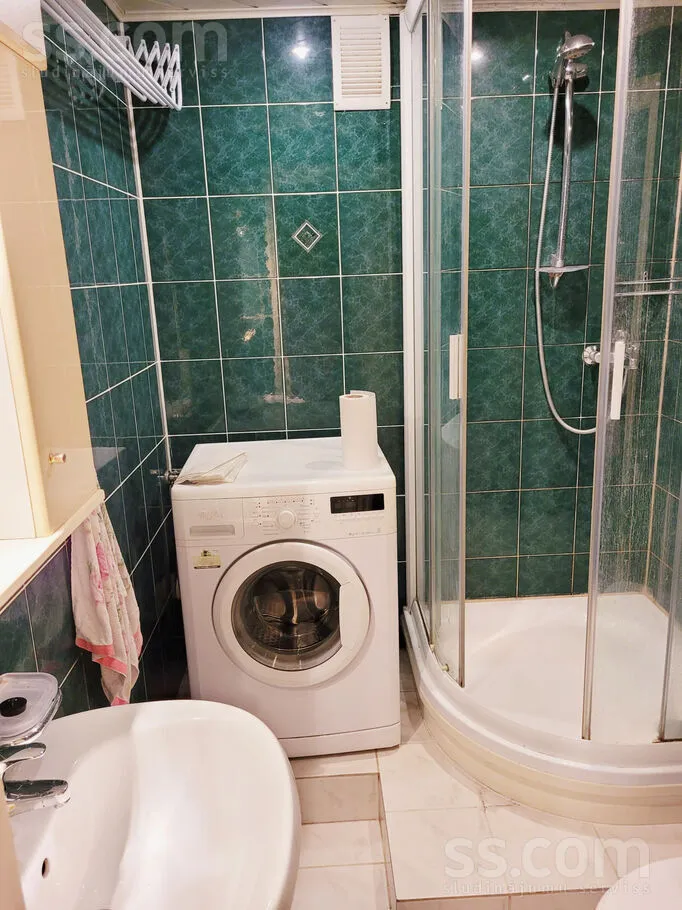Salles de bain - 2-Bedroom Flat in Kuldīga City Centre