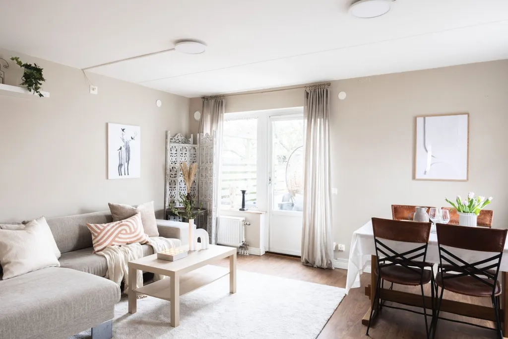 Séjour - Apartment with Private Terrace in Malmö