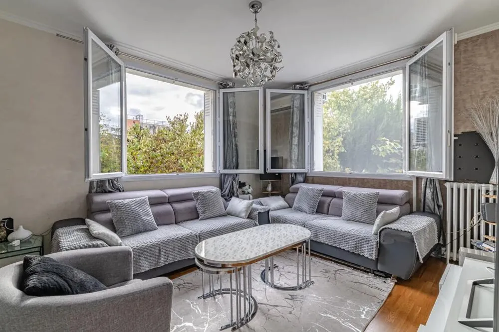Séjour - Maison avec jardin dans le quartier de Jacob à Livry-Gargan