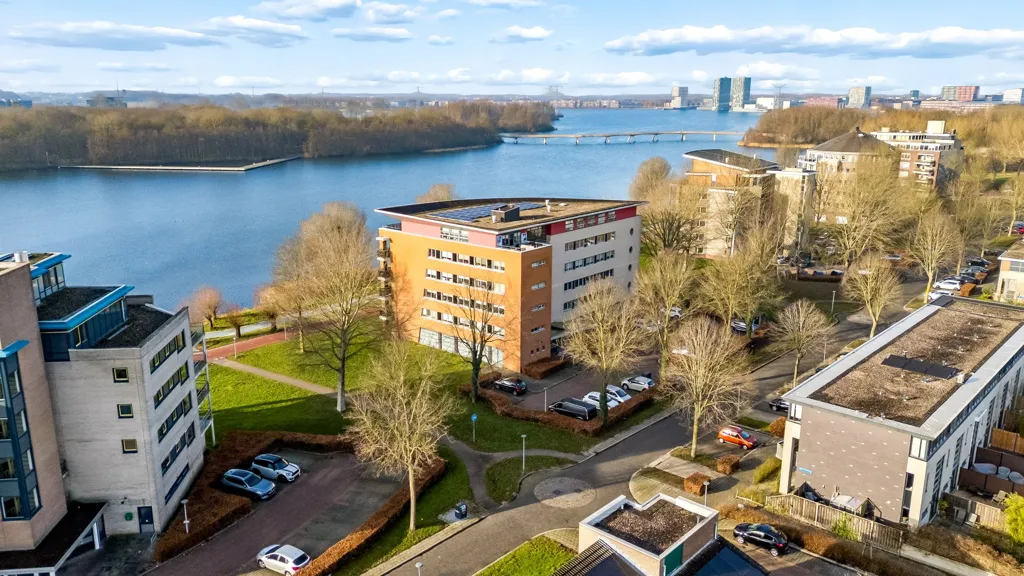 Õhuvaade - Corner Gallery Flat with Balcony in Filmwijk