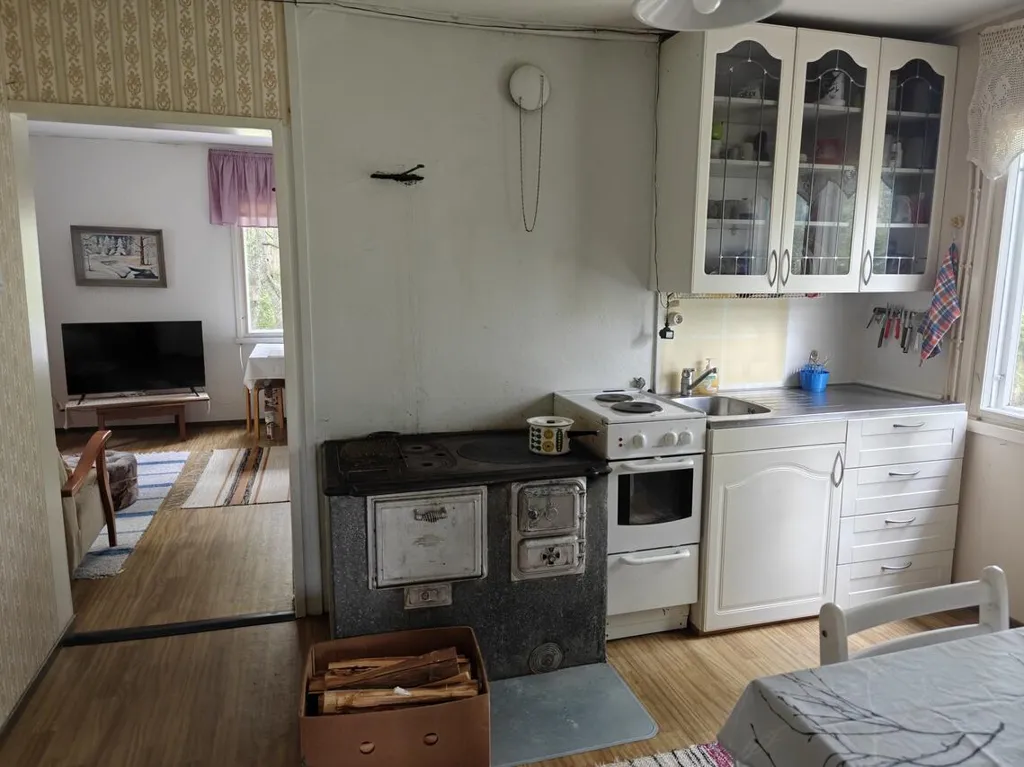 Cuisine - Cottage with Sauna in Karhunkylä