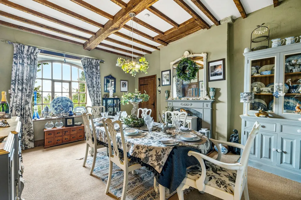 Sala da pranzo - Casa con 7 camere a Diddlebury