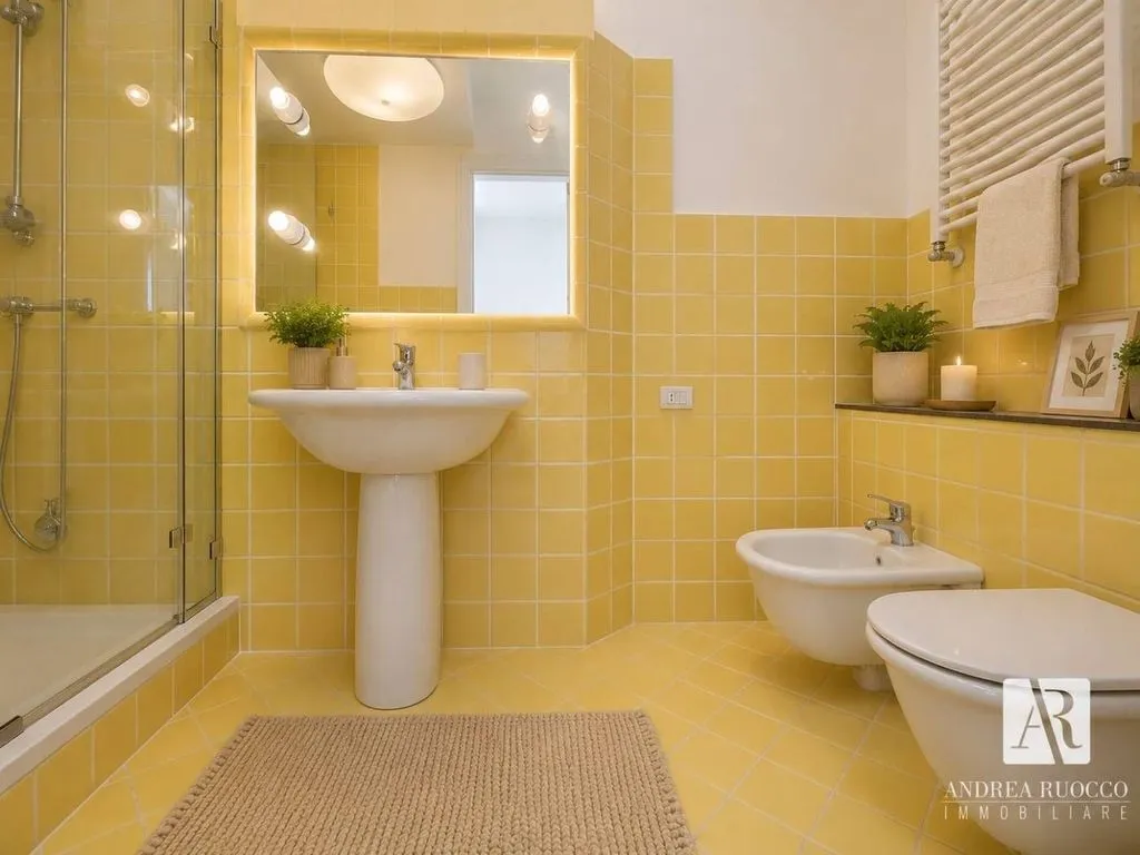 Salles de bain - Luxury Flat with Terrace in Salerno