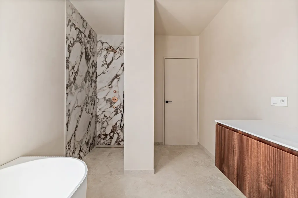 Salles de bain - Villa Néo-Bâtie avec Terrasse à Berlare
