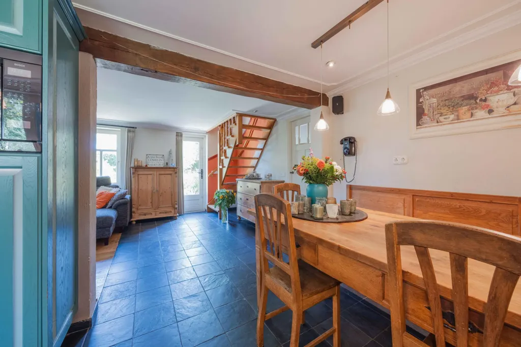 Salle à manger - Characterful Farmhouse with Pool in America