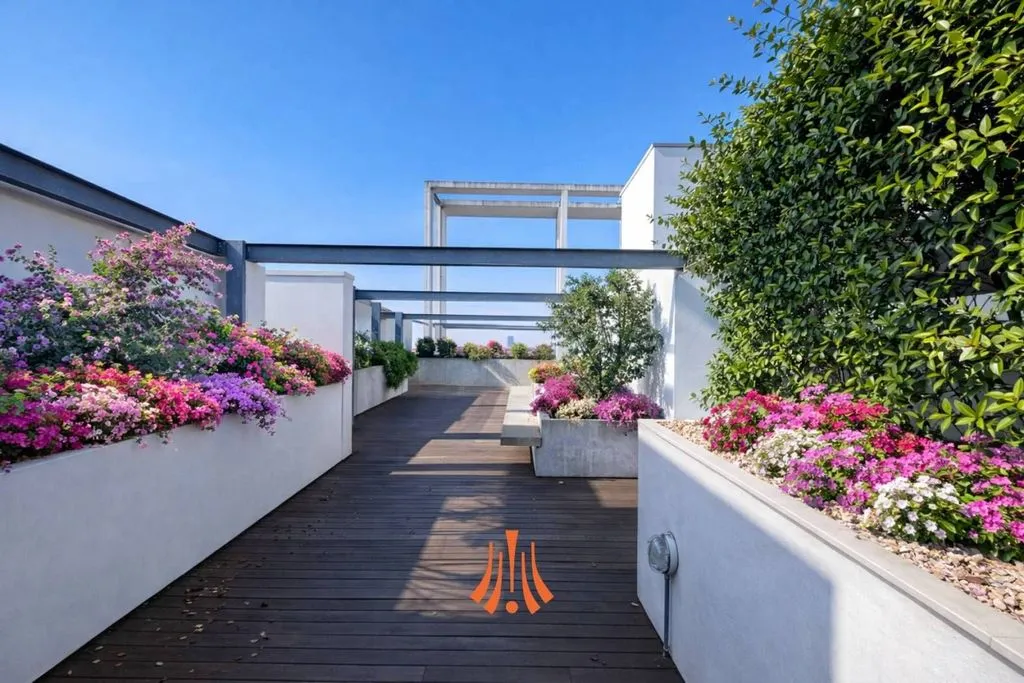 Terrasse - Attico Quadri with Skyline View in Milan