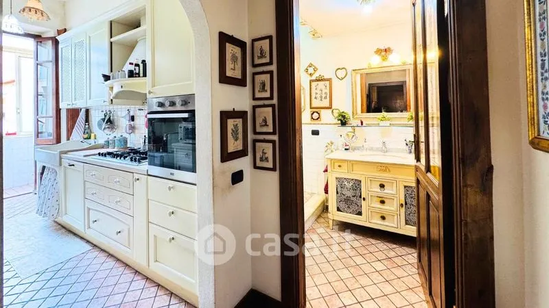 Kitchen - Rearranged Apartment with Terrace in Cagliari