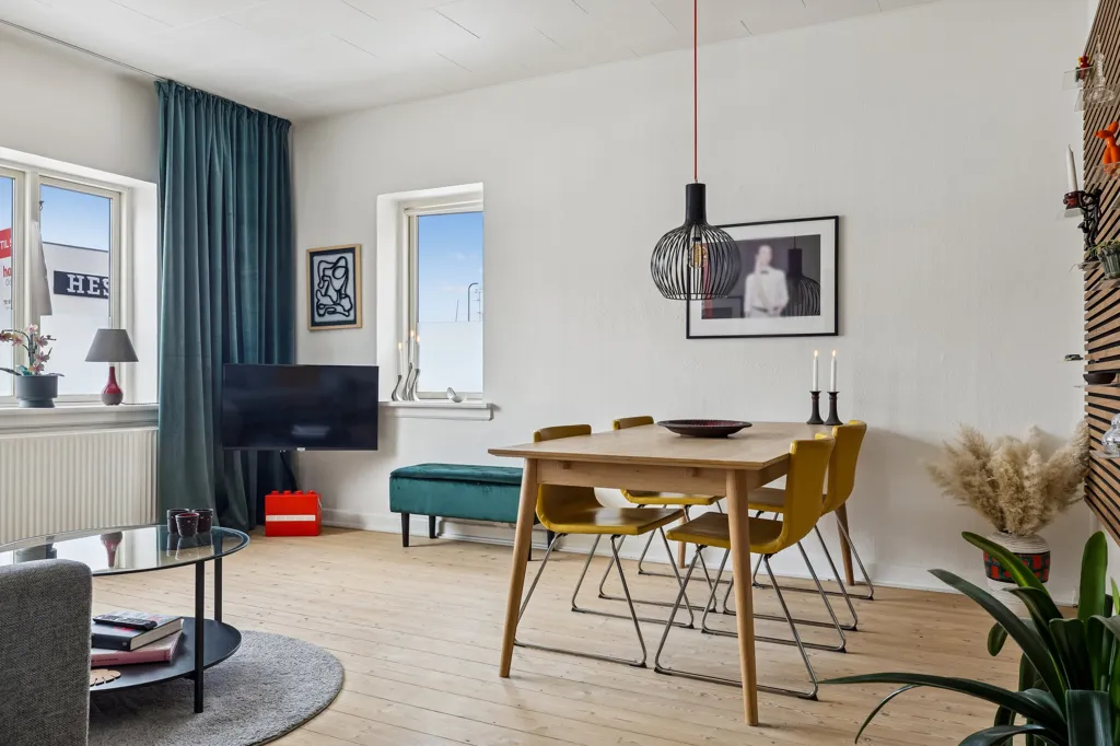 Séjour - Appartement 2 pièces à Odense V
