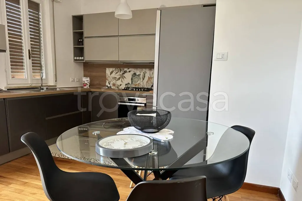 Sala da pranzo - Villa with Private Garden in Montegranaro, Pesaro