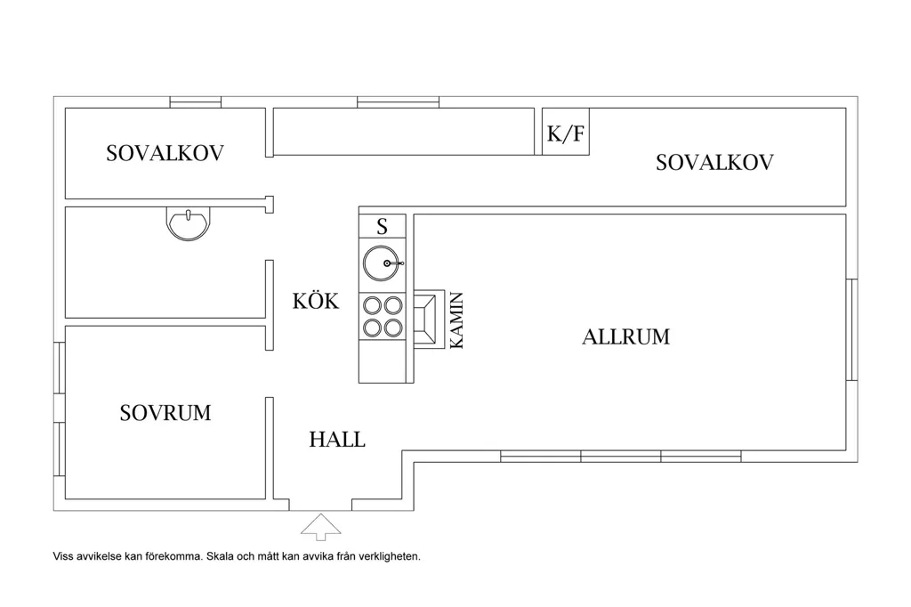 Maison 2 pièces à Luleå kommun